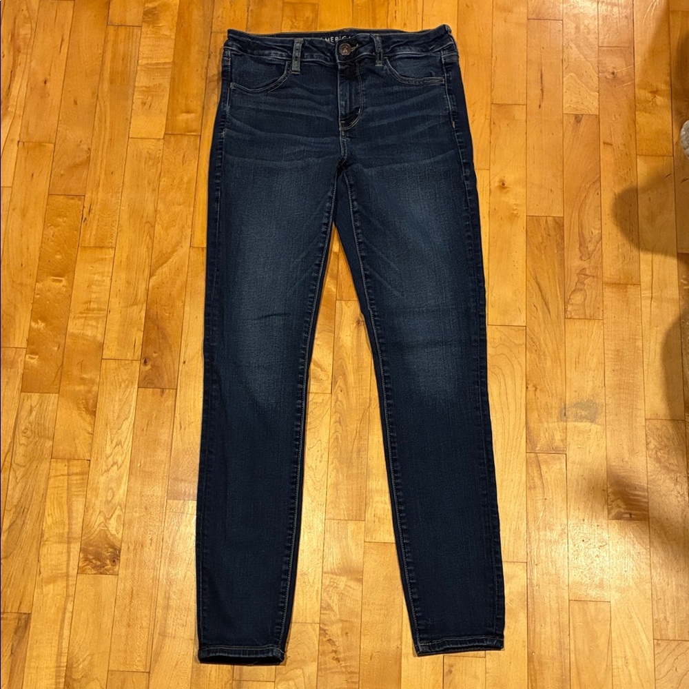 American Eagle Outfitters Dark Blue Jeggings